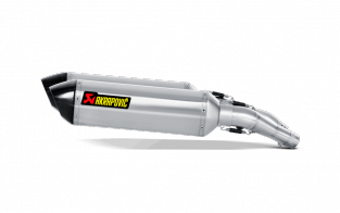 Akrapovic Slip-on Line Titanium Einddemper Set met E-keur Yamaha FJR 1300 2006-2012